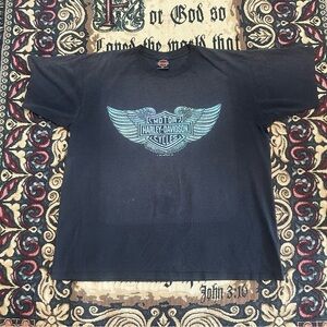 Vintage 1990 Harley-Davidson Single Stitch
Iridescent Holoubek Tee XL